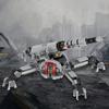 MOC 451 деталь Противотанковая пушка Военная серия Оружие Войны DIY Образовательные игрушки Для детей Строительные блоки Фильм Рождественские подарки