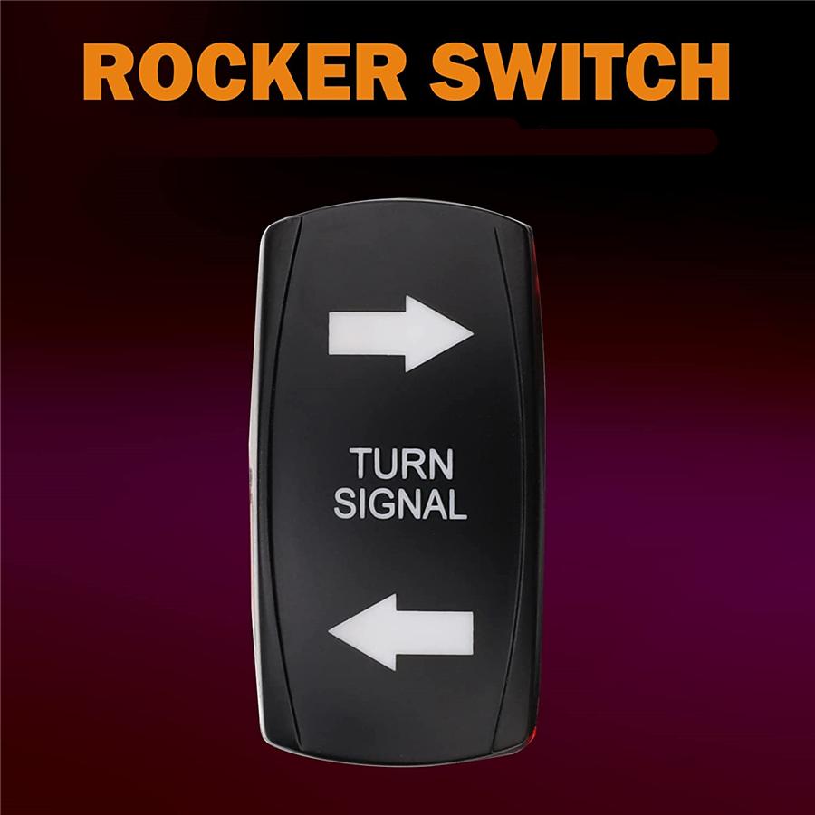 ATV / Utv Certified Turn Signal Switch Kit for Public Roads, Compatible with Polaris Rzr Ranger Can-am