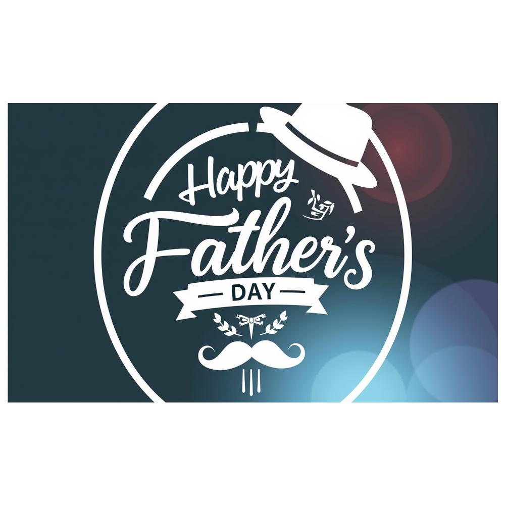 Шляпа Элемент Празднование Дня Отца Темная Цветовая Схема Баннер Мероприятия Изысканный Дизайн Элегантный Стиль Декор Ко Дню Отца