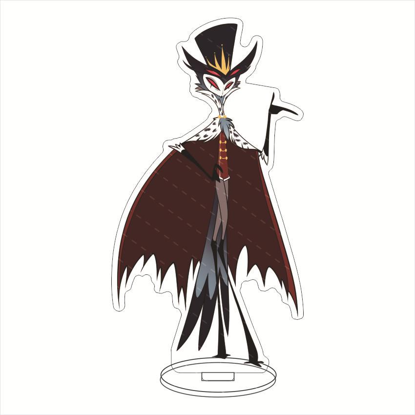 Аниме Hazbin Hotel Чарли Морнингстар Косплей Стенд Акриловые Фигурки Вагги Настольный Стоячий Знак Модель Декор Подарки на День Рождения