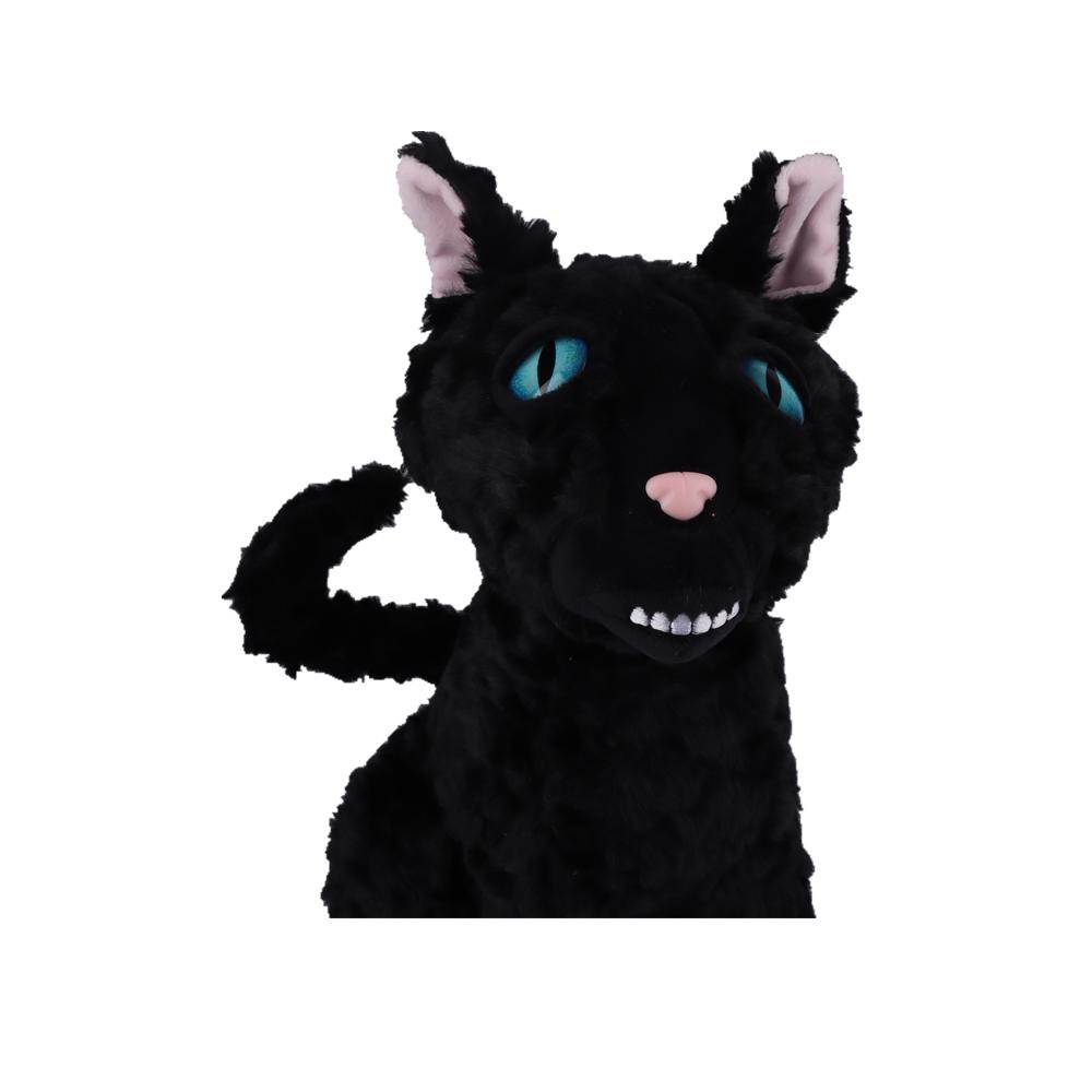 35 см Плюшевая игрушка Кот из Коралины Мультяшная Аниме-связанная Плюшевая игрушка Черный Кот Высококачественная Полностью набитая Плюшевая игрушка Подарок на День Рождения Хэллоуин