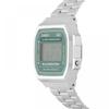 Casio A168wa 3aydf  A168wa 3a Цифровые Квадратные Винтажные Ретро Общественные Металлические Часы