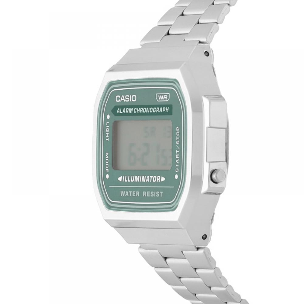 Casio A168wa 3aydf  A168wa 3a Цифровые Квадратные Винтажные Ретро Общественные Металлические Часы