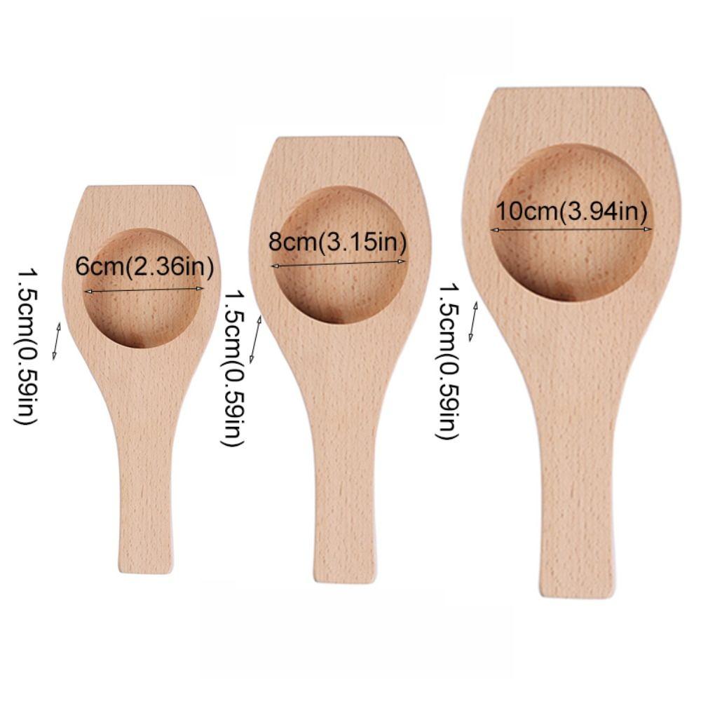 Kitchen Gadgets Flat Bottom Wooden Suzhou-style Mooncake Mold Hand Press DIY Cookie Mould Handmade Dessert Baking Mold Bakery