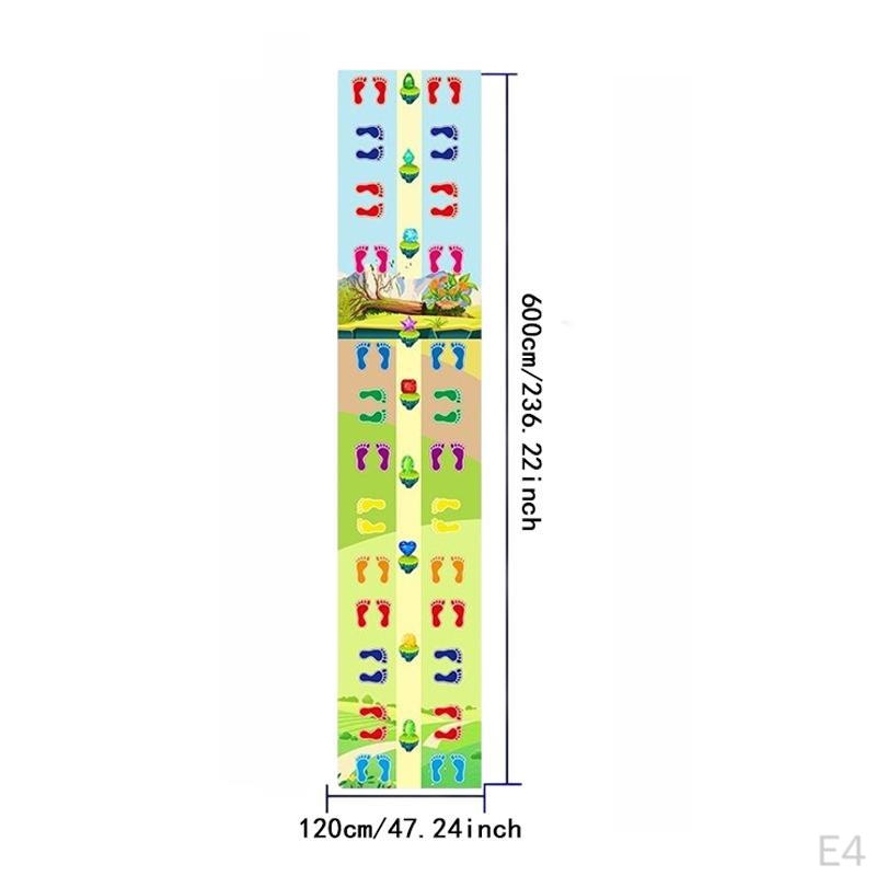 Коврик для игры в классики для рук и ног в детских садах