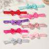 Baby Bows Head Band Elastic Ribbon Hair Band Lovely Headwear Solid Color Headband Babe Head Accessories