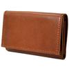 AtelierCODEL Визитница из натуральной кожи Tochigi Leather Made in Japan для мужчин (коричневый)