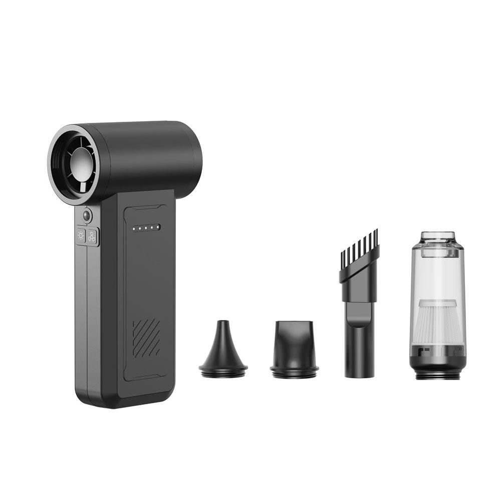 Мощный 350000 об/мин Яростный Вентилятор Электрический Воздуходув Портативный Пылесос Зарядка TypeC 58 м/с Бесщеточный Турбо Реактивный Вентилятор Воздуходув