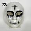 Clear Vision Halloween Face Masque Scary for Adults, Horror Realistic Cosplay Party Field of View Accessory, Creepy Full Masquerade Costume,