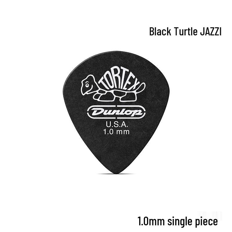 Six-Pack Dunlop Jazz3 Small Frosted Turtle Wood Guitar Picks
