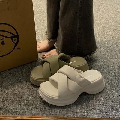 Женская одежда весна-лето новые модные повседневные босоножки на высоком каблуке