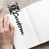 **Металлическая закладка Подарок любителю кошек, Милые книжные аксессуары для учителя, Уникальная закладка для школы**