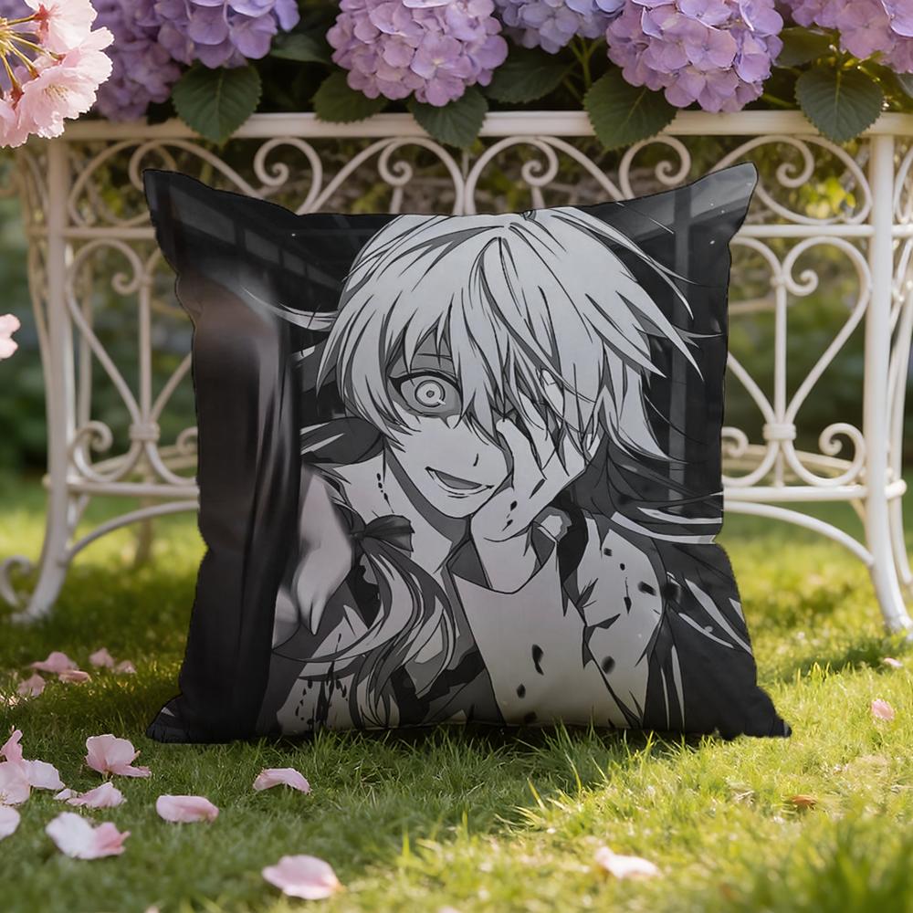 M-Mirai N-Nikki Чехол на подушку для дома и автомобиля, двусторонний: Двусторонняя конструкция для максимального комфорта