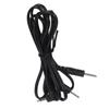 5PCS Electrode Wires 1 for 2 2.5mm Electrode Lead Wire for Digital Treatment Machine 3.9ft Black