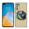 Волейбол Спорт Игровой Черный Чехол Для Телефона Huawei P10 P20 P30 P40 Lite P50 P60 Art P50E P Smart Z 2018 2020 2021 Pro 2019
