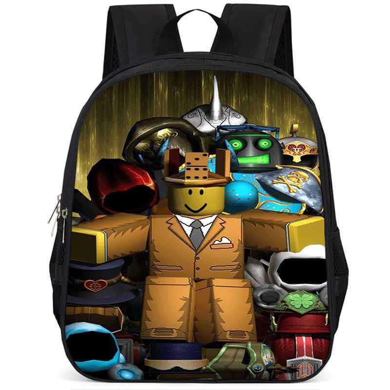 Школьный рюкзак Roblox большого объема, легкий, из Оксфордской ткани, для детей, мальчиков, девочек