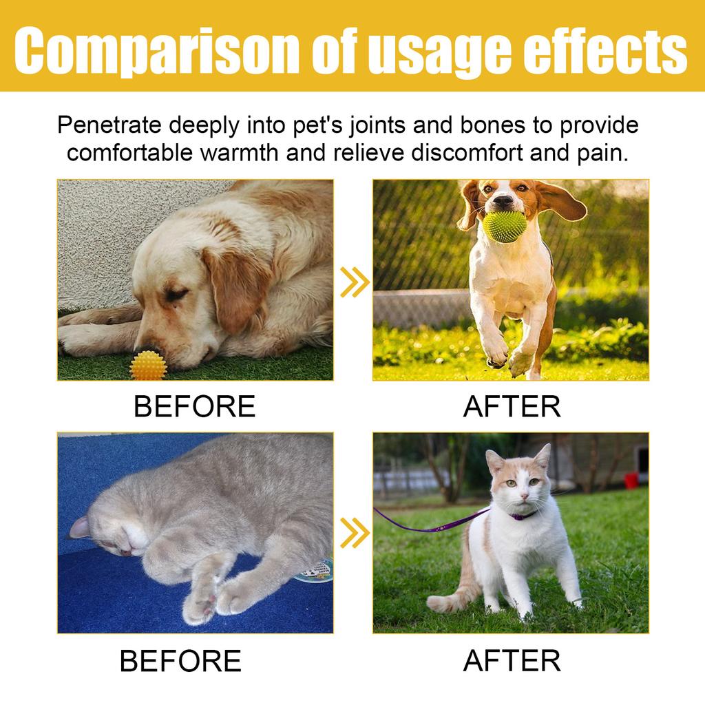 Yegbong Pet Joint Repair Spray для собак, кошек, кошек, облегчение боли в суставах, спрей для ухода за сухожилиями