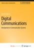 Книга Digital Communications : Introduction To Communication Systems