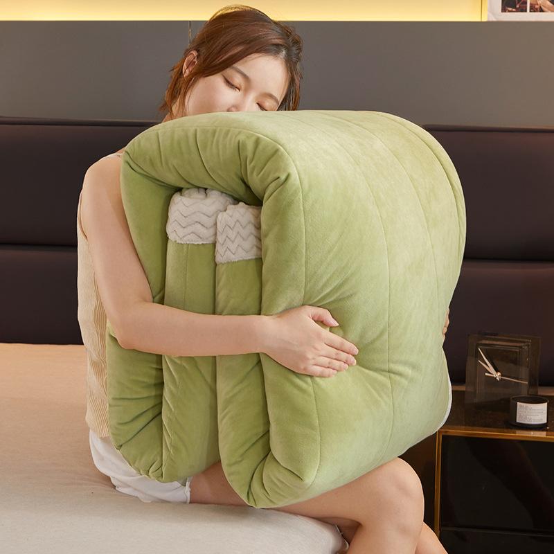 Осенне-зимнее молочное бархатное хлопковое одеяло, одеяло для сна, чехол для дивана, одеяло для офиса, осенне-зимнее маленькое одеяло из кораллового бархата