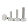 3/5Pcs Hand Tighten Knurled Thumb Screw Flat Head Knob Bolt Durable Hand Grip