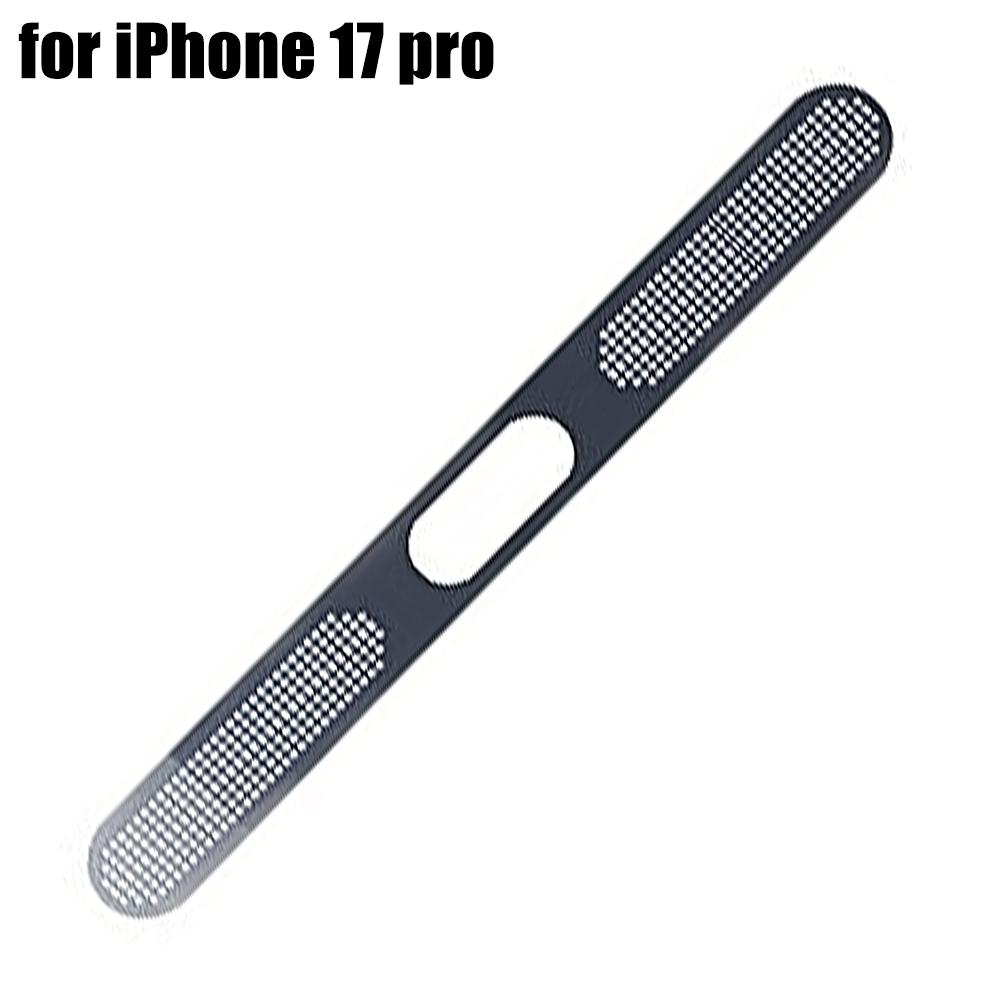 1Pcs Metal Dustproof Net Sticker For iPhone 17 Air 17 Pro Max Easy Install Earpiece Speaker Hole Anti-dust Mesh Protection Cap