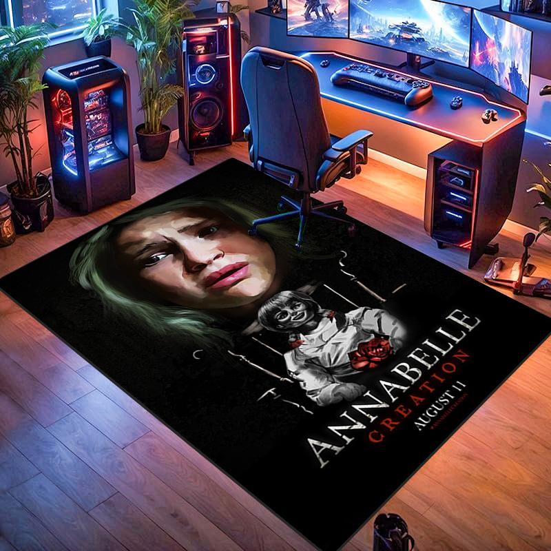 Ковер Annabelle's Horror Legacy Домашний декор Печать Подушка для офисного кресла Коврик для двери Защитная подкладка