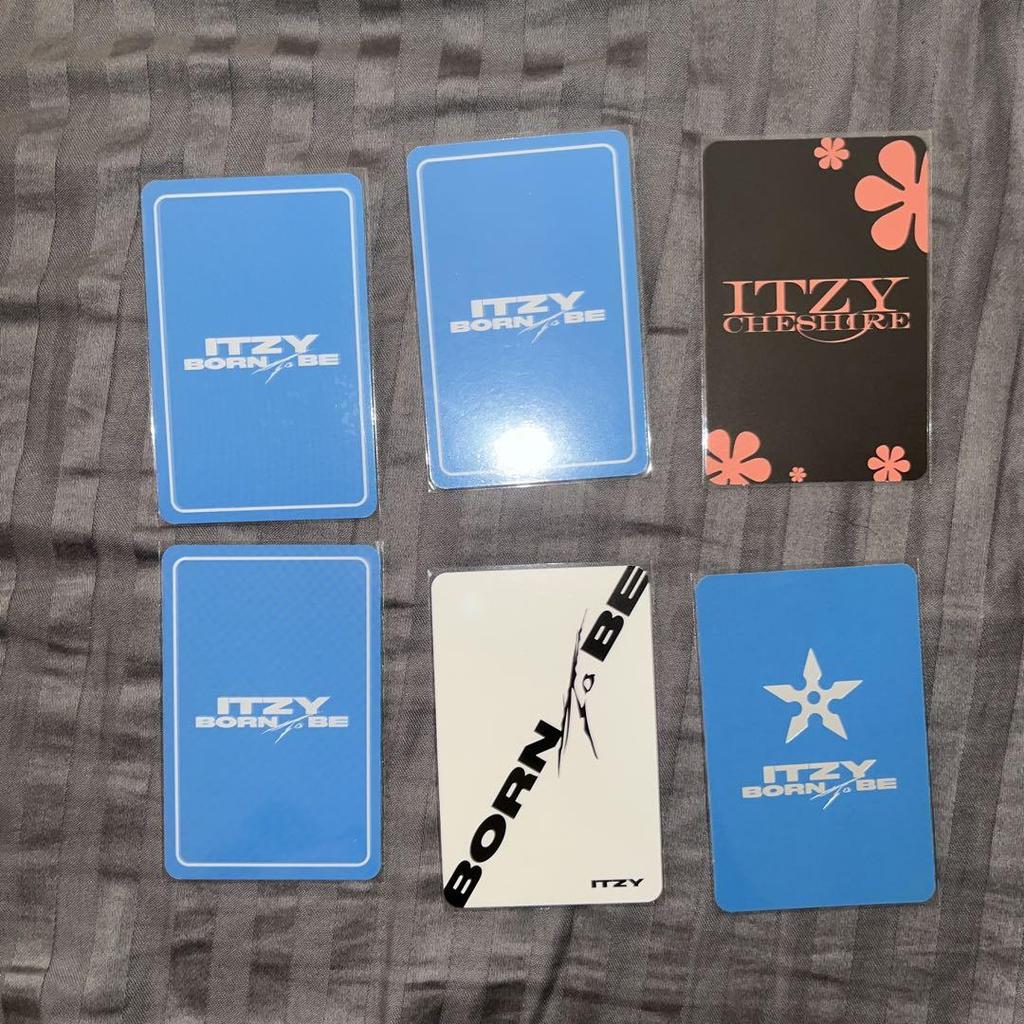 [Б/У] Альбом ITZY RINGO BORN TO BE с 6 коллекционными карточками