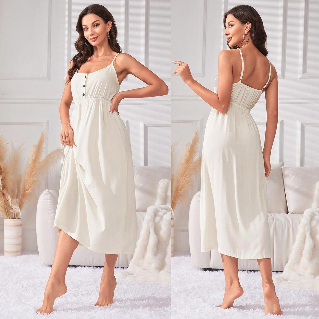 Женская ночная рубашка, комплект из 2 предметов, пижама, ночная рубашка на бретельках, кружевная отделка, халат с длинными рукавами, домашний повседневный халат после купания, одежда для сна