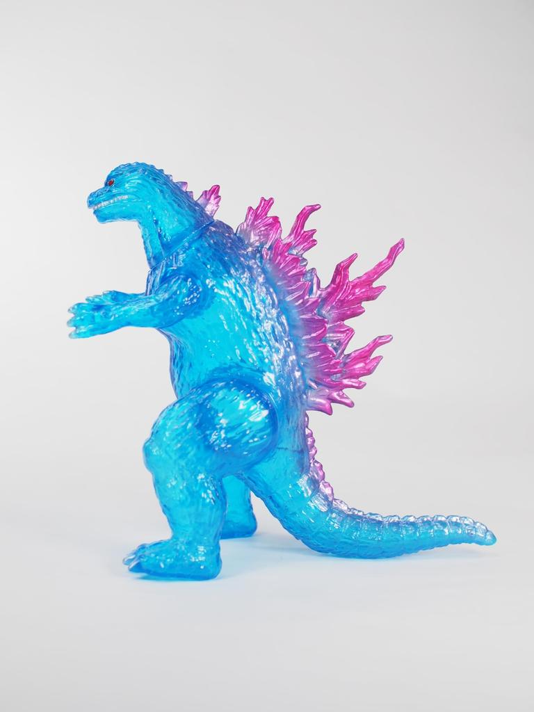CCP Medium Size Series Godzilla Standard Clear Blue PVC Figure 5 [1999] Ver. Non-scale Pre-painted