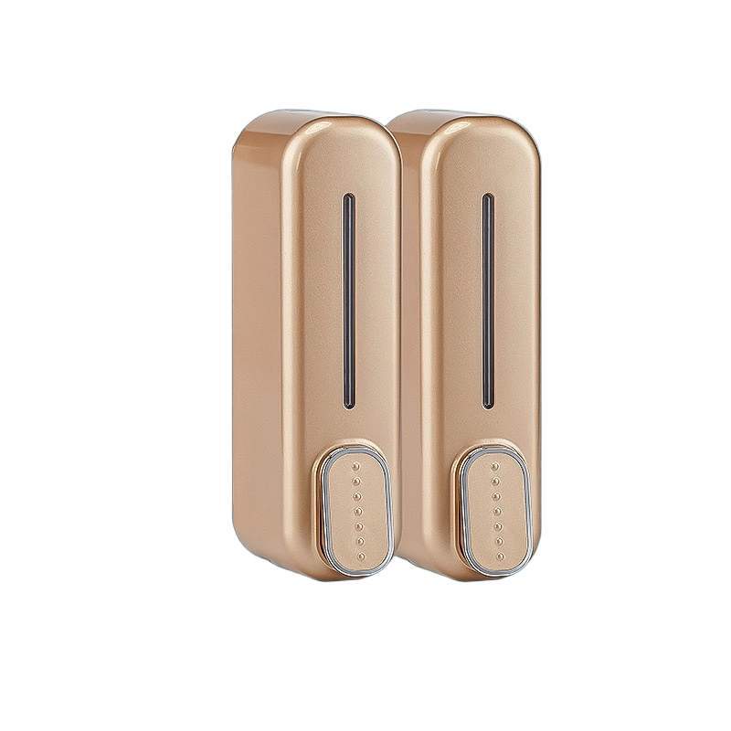 Modern Minimalist Wall Mount Hand Press Soap Dispenser For Hotels Bathroom Use