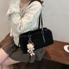 Fashion and Leisure Large-capacity Tote Bag Women's 2025 Winter New Simple Shoulder Bag Textured Underarm Bag