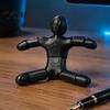 Articulated Humanoid Figure 3D Printed Action Figure, Multiple Pose Flexible Desktop Stress Relief Gadget Figurine, Collectable Robot Figures