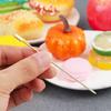 Reusable Kitchen Tools Party Bar Decoration Fruit Fork Fruit Sticks Toothpicks Cocktail Picks