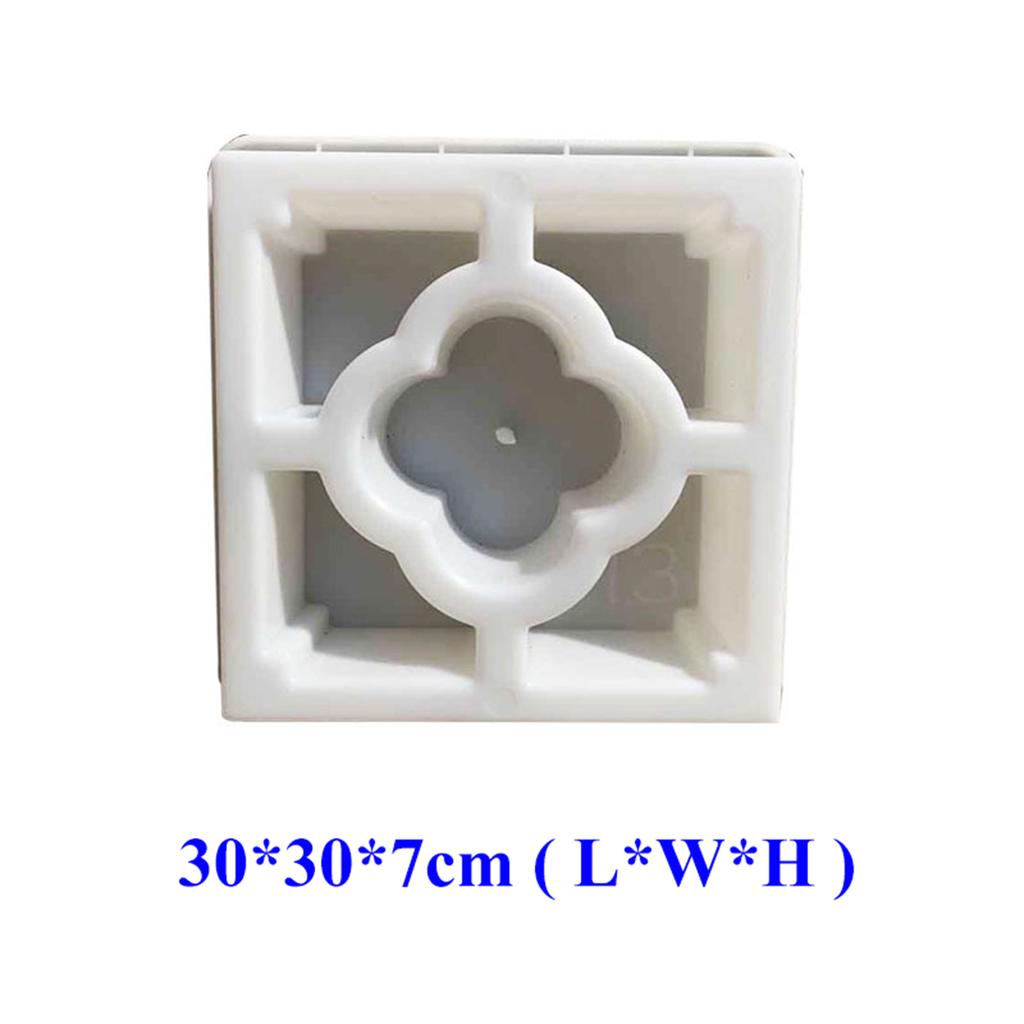 DIY Садовая Цементная Форма под Старинный Кирпич Форма для Садовой Дорожки 3D Резьба Нескользящая Бетонная Пластиковая Форма для Мощения