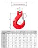 Lifting Chain Sling Set with Four Legs and Two Hooks - Grade 80 Manganese Steel Rigging