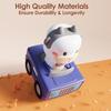 Birthday Gifts Press To Go Car Toy Cartoon Infant Play Vehicle  Toddlers 1-3