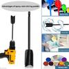 2 шт. Epoxy Mixing Stirring Rods Насадка-миксер для краски, шпатлевки, цемента с патроном для дрели для эпоксидной смолы, латексной, масляной краски