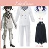 Высококачественный аниме костюм для косплея Danganronpa V3 Ouma Kokichi с плащом