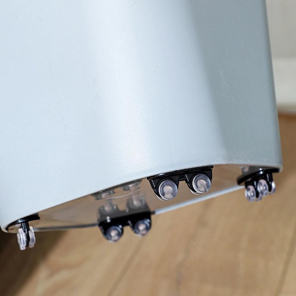 4 шт. Колеса для ящика без царапин Бесшумные ролики для ящика для хранения Универсальные мебельные колеса