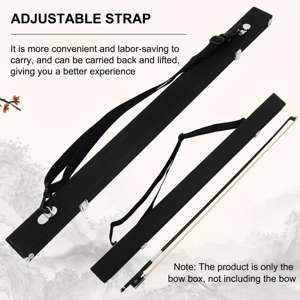 LN194 Violin Viola Cello 4 4 Universal Black Non Woven Hardware Corner Hinge Buckle Lined with Flannel Portable