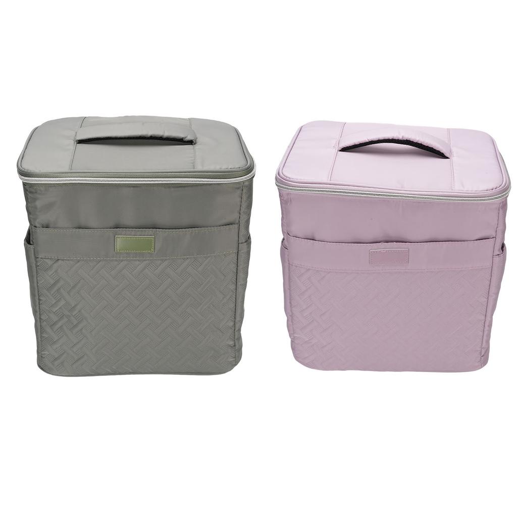 21 л Изолированная сумка-холодильник для женщин, Непромокаемая сумка для ланча для офиса, пеших прогулок, пляжа, с регулируемым плечевым ремнем