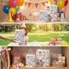 10Pcs New Cartoon Gift Bags Kraft Paper with Handles Snack Packaging Bag Lucky Eco-Friendly Shopping Bags Gift Wrapping
