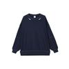 Sportswear French Terry Printed Crewneck Long Sleeve Pullover Sweatshirt Women Sweatshirt Obsidian DZ6302-451
