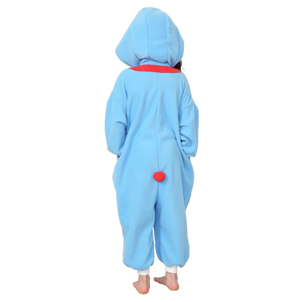 SAZAC Doraemon Fleece Kigurumi for Children, 130cm