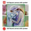 Алмазная живопись Новые поступления Фэнтези Женщина Цветок Diy Полный горный хрусталь Вышивка Абстрактная девушка Искусство Мозаика Наборы для вышивки крестом Домашний декор FG1742