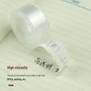 Transparent Adhesive Tape for Office & Handmade Art – Stationery Bouquet, Small Roll