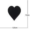 8pcs Red Heart Patches DIY Iron on Patches Spades Poker Sewing Supplies  Clothing Bag Accessories