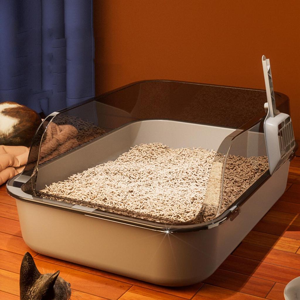 Cat Litter Box for All Kinds of U Shape Lowered Front Toilet Sandbox Young