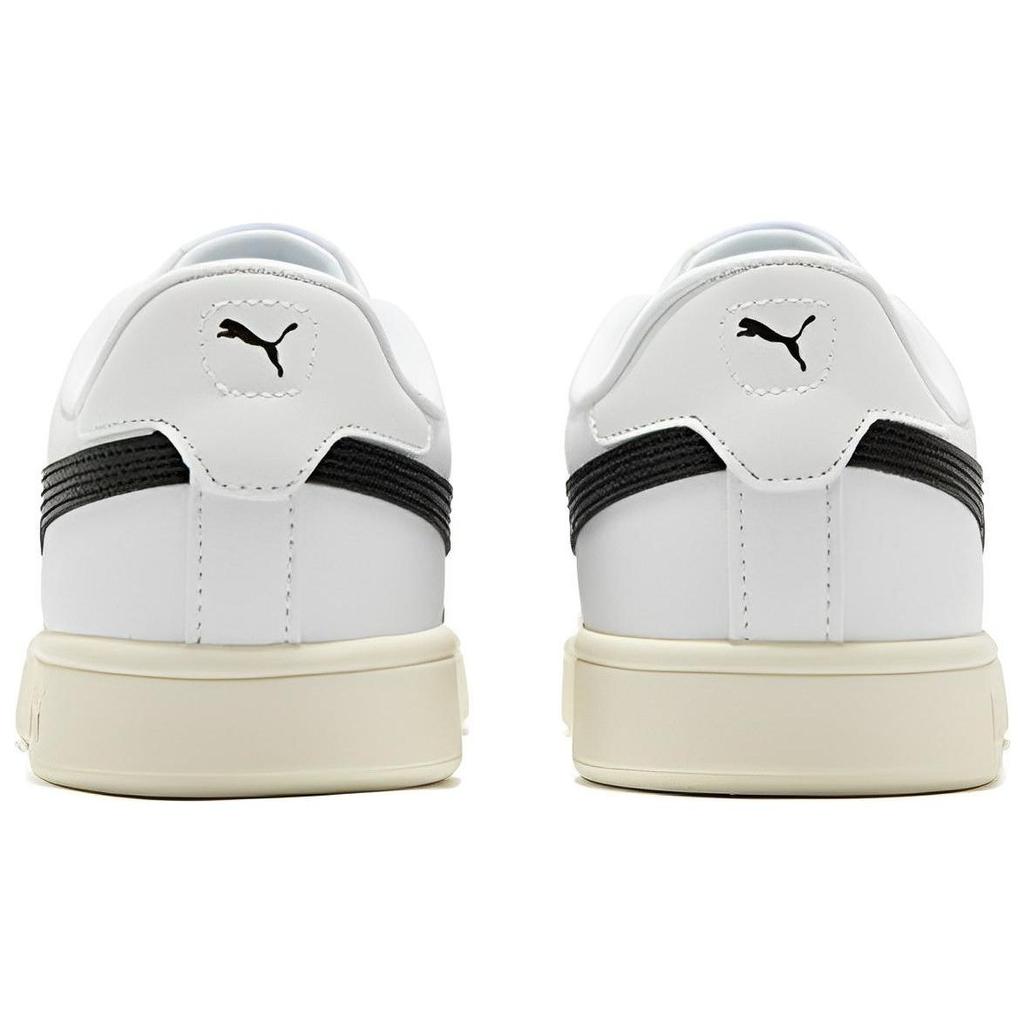 Puma Smash 3.0 White Black Gold Unisex Sneakers Ivory 390987-03