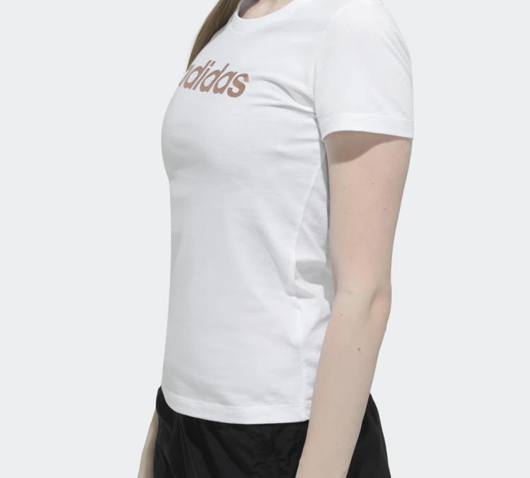 Adidas Originals Set in Sleeve T Shirt Women's White EC4745
